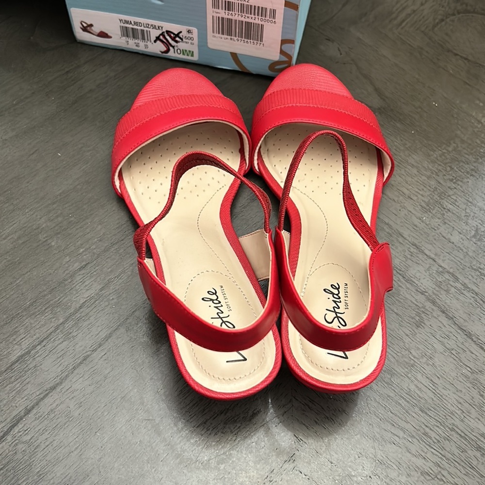 LifeStride Yuma Red Liz/Silky (Wide) - Picture 5 of 6